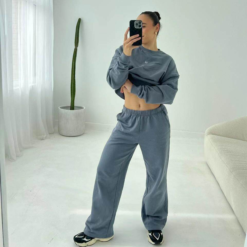 卫衣休闲运动套装新款长裤