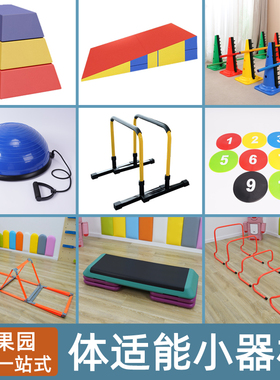 体适能器材儿童体能训练跳高架辅助立定跳远练习幼儿园障碍物器械