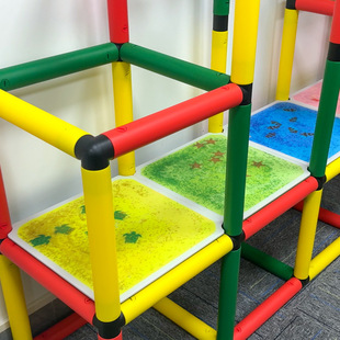 40CM海洋液体地板感官垫幼儿园儿童感统训练垫子踩水垫玩具跳毯