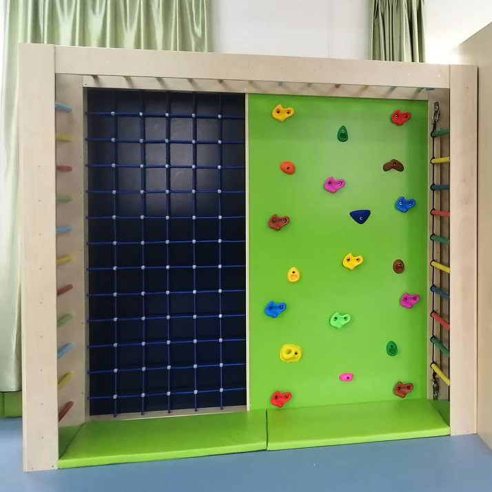 立体攀岩攀爬墙 架早教儿童感统训练器材室内芒果园玩具运动教具