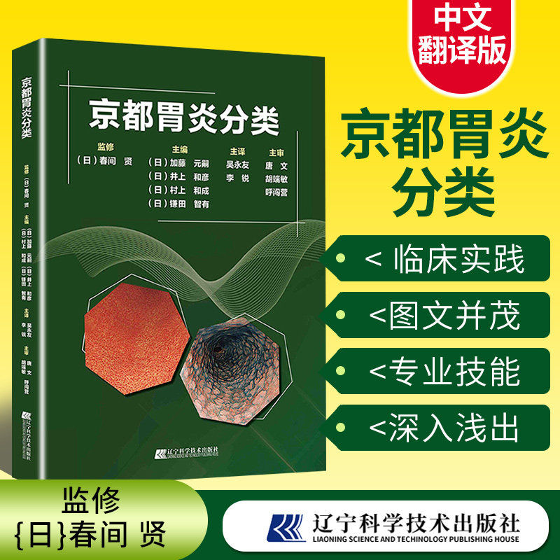 胃炎内镜诊断治疗技术 慢性胃炎胃癌风险内镜诊断与分类表现 胃镜书籍