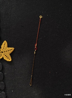 纯手工编织蜡线手绳极细手链如意手绳