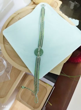 定制手绳0.2蜡线编制平安扣寄编（不含平安扣）