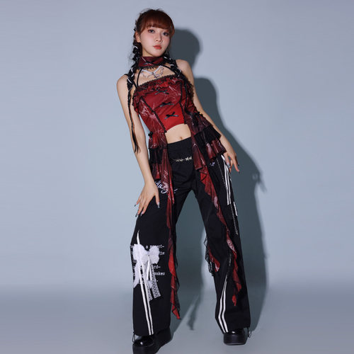 2025新款跳舞服装女团打歌服