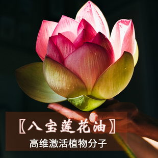 烽煌八宝莲花油15ml高维植物印尼陨石檀香茉莉乳香白玉兰能量精华