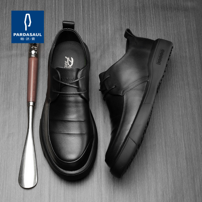帕达索皮鞋休闲真皮男鞋