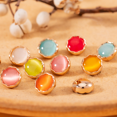 精致猫眼石衬衫扣子高端小香风毛衣开衫配件衬衣配饰纽扣各种大全