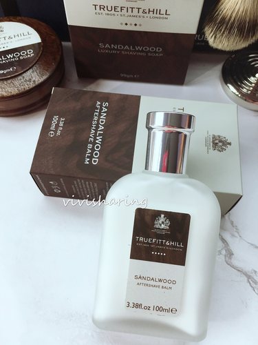 现货英Truefitt&Hill 特洛菲特须后乳爽肤须后膏节日默认发檀香