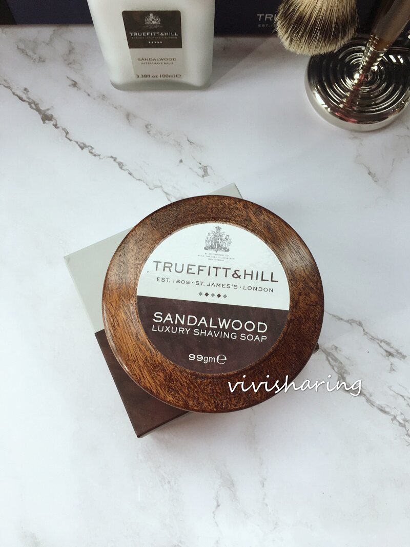 现货特洛菲特Truefitt&Hill剃须皂带木盒木碗皂1805剃须膏