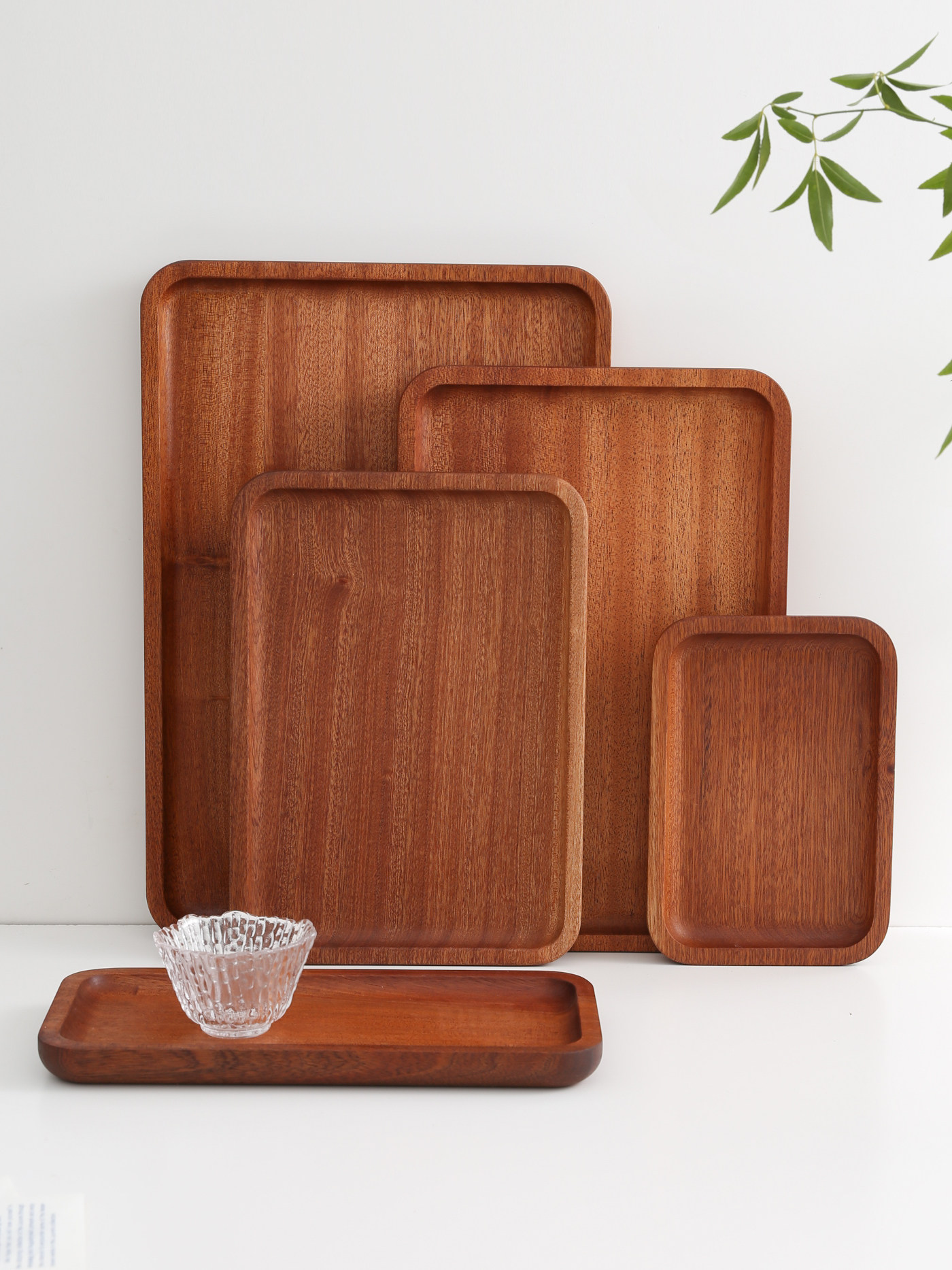 乌檀木托盘果盘长方形家用茶水杯收纳盘实木盘子面包水果点心盘,餐饮具,餐用托盘,淘宝优惠券,粉丝福利购,淘宝优惠卷