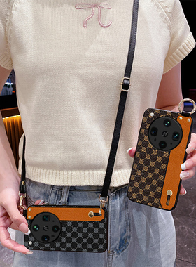 oppo Findx9手机壳Findx7保护套Findx6pro腕带款Findx8Ultra支架Fx5外壳女FX3高档Findx8S+斜挎挂绳Fx2皮质感