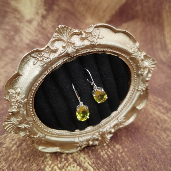 Vintage中古欧洲回流925银柠檬晶耳环,饰品/流行首饰/时尚饰品新,银饰耳饰,淘宝优惠券,粉丝福利购,淘宝优惠卷