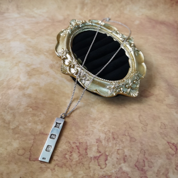 Vintage中古欧洲回流925银砖吊坠大全标