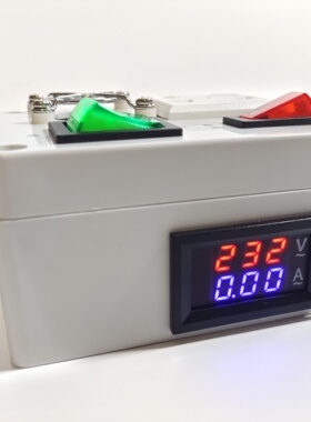 2合1显示内置卤素灯泡便携款电磁炉维修电源检测保护插座小巧方便