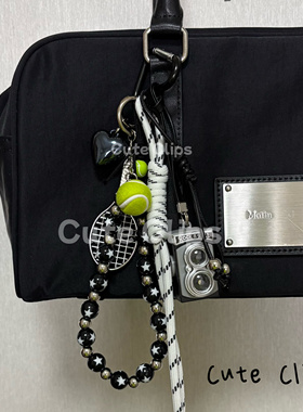 CuteClips原创miu系包包挂件钥匙扣挂饰手工编绳挂件