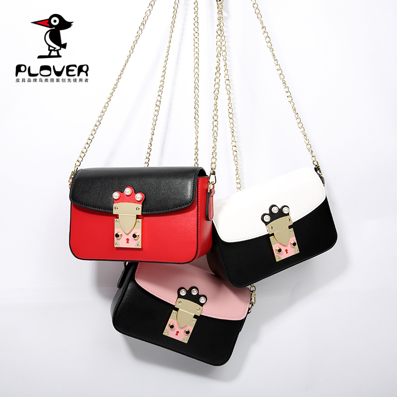 PloverÅ®°ü2018пîÉÙŮС¿æ°ü¸öÐÔײɫ¿É°®Á´ÌõС°üţƤµ¥¼çб¿æ