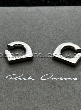 Endless Abyss RO风格无耳洞环形耳骨夹耳环小众设计几何耳夹耳饰