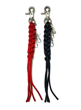 Endless Abyss现货/kiko风格编织钥匙扣复古裤链吊坠挂牌扣包挂件