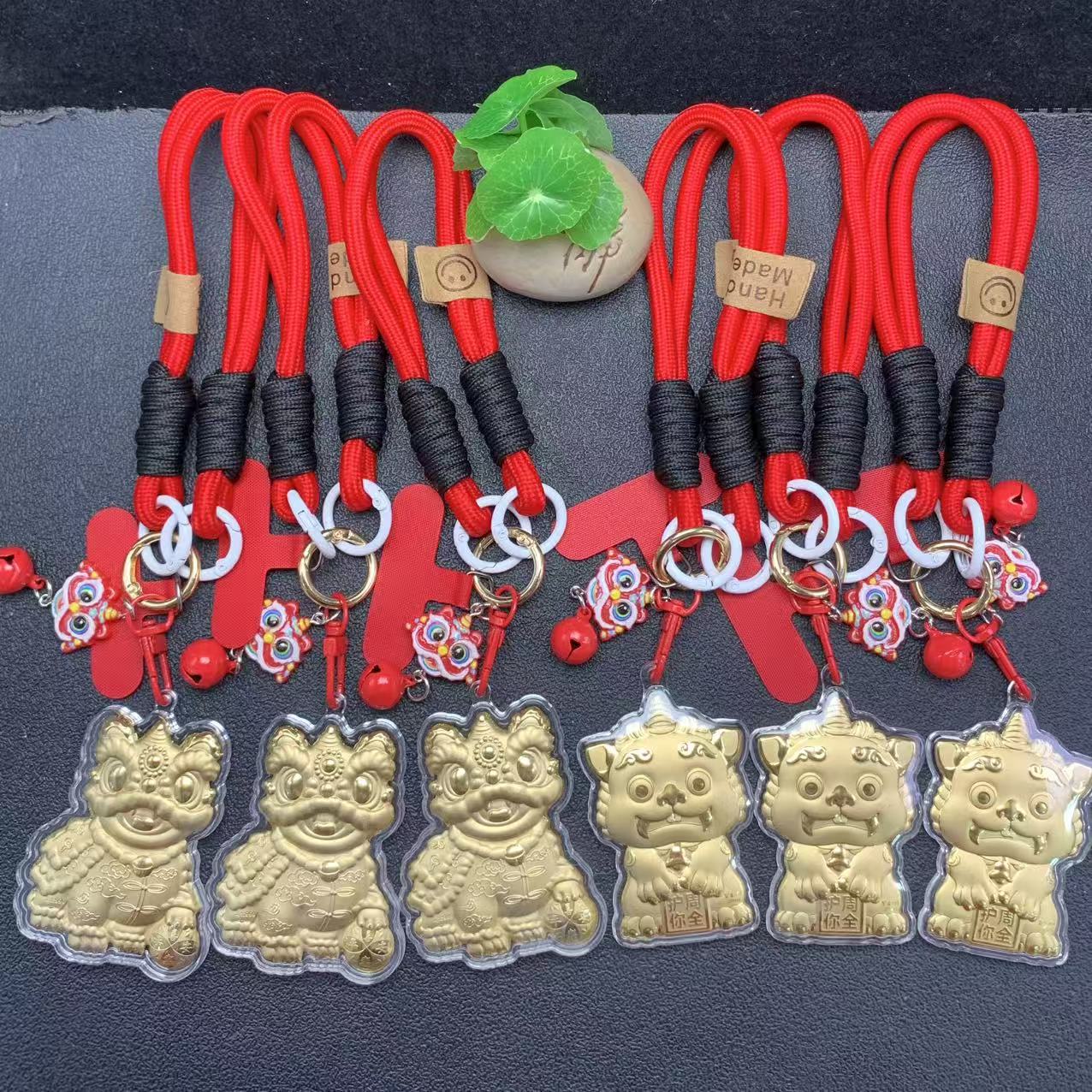 新款足金龙年平安喜乐醒