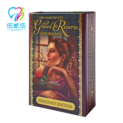 525心理金色梦想雷诺曼拓展版Gilded Reverie Lenormand神谕卡
