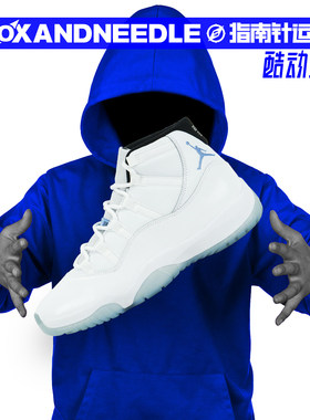 指南针 AIR JORDAN 11 RETRO AJ11 男子高帮实战篮球鞋CT8012-104