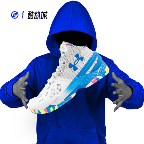 UA库里2长颈鹿男子高帮篮球鞋