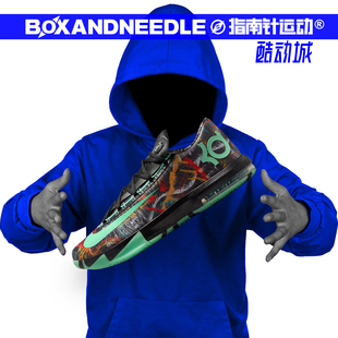 指南针 NIKE KD 6 杜兰特6代 全明星 男子低帮篮球鞋 FQ8356-900