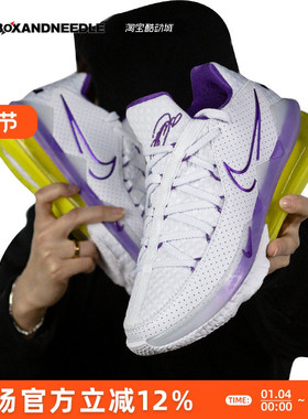 NIKE LEBRON XVII LOW LBJ17詹姆斯17 男子低帮篮球鞋 CD5007-102