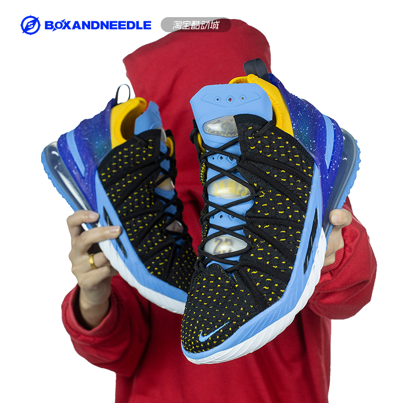 nike lebron xviii lbj18詹姆斯18代紫禁重器篮球鞋 cq9284-006