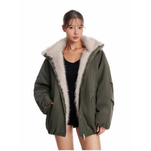 FDR GDES官方店 三防立领棉衣棉服女款新秋冬座山雕外套派克服男