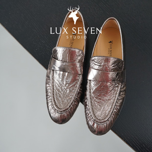 17号的下午| 高端时髦小众褶皱优雅乐福鞋女 上脚美到失语