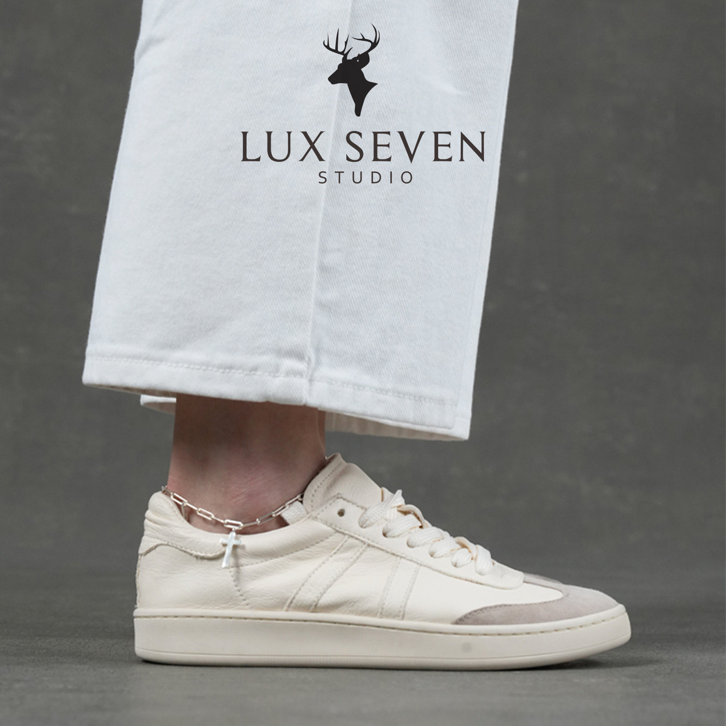 17号的下午| 超柔软牦牛皮 四季百搭德训鞋软底小白鞋运动鞋女