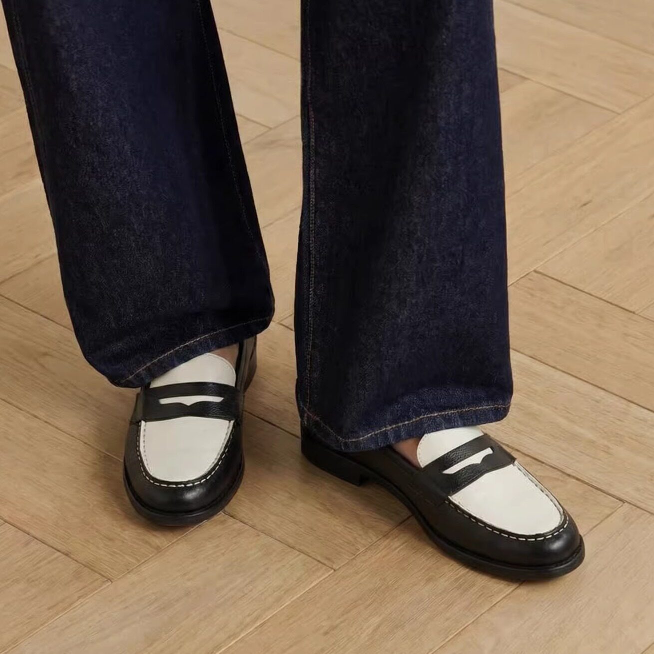 17号的下午| 德芙琳暴走不累舒适鹿皮女鞋百搭柔软牦牛皮乐福鞋