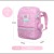[22L--Grades 1 to 5]Pink Butterfly Fairy (Comes with Coin Purse + Rain Cover)