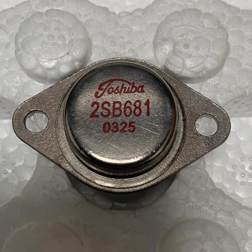 2SB681 拆机 翻新 三极管 金封铁帽TO-3封装 拍前联系