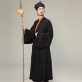 宋制交领长衫 复原传统男日常汉服绝美苏东坡书生百姓庶士叠穿打底