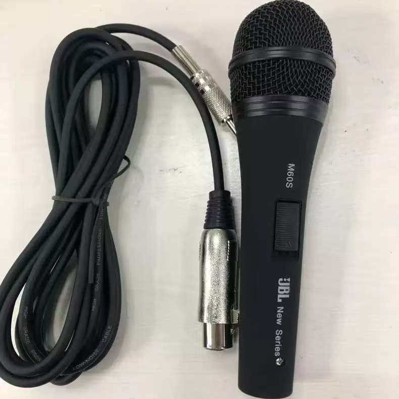JBL 专业有线动圈麦克风话筒户外音响K歌家用功放调音台演出唱歌