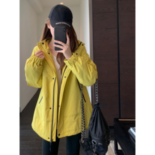 高品质冲锋衣羽绒服户外鹅绒服女2025新款 酷帅时髦 秋冬 AMR