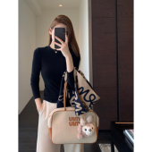 2025新款 AMR 秋冬 保暖加绒显瘦磨毛长袖 T恤女打底衫 搭配神器