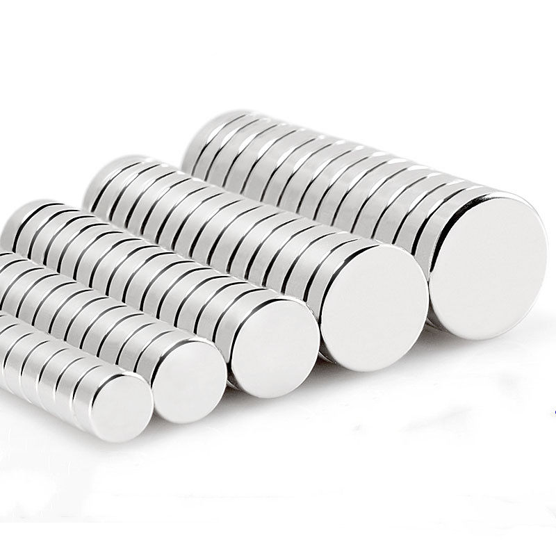 稀土永磁王钕铁硼强力磁铁永磁铁磁体磁钢吸铁石圆形10*10mm 单只