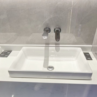 LW1715B面盆方形台上盆艺术 洗脸盆LW1714B TOTO台上盆新款 桌上式