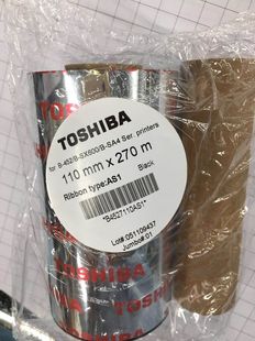 碳带平压树脂 AS1 90110 东芝原装 Toshiba 条码