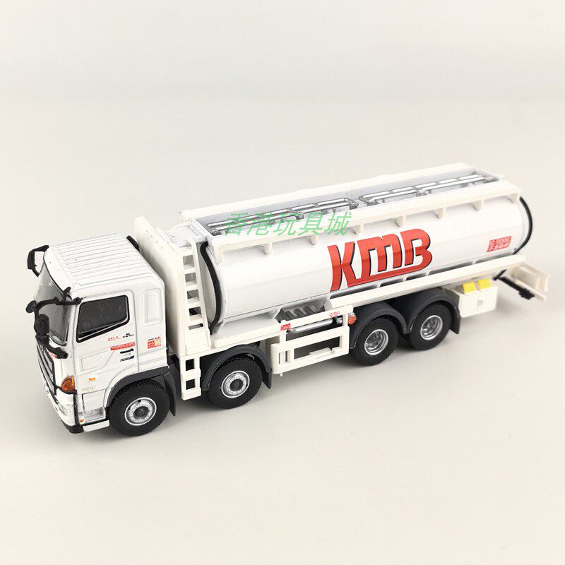 香港微影Tiny城市合金车模型KMB69 1/76九巴日野油罐运输车仿真车