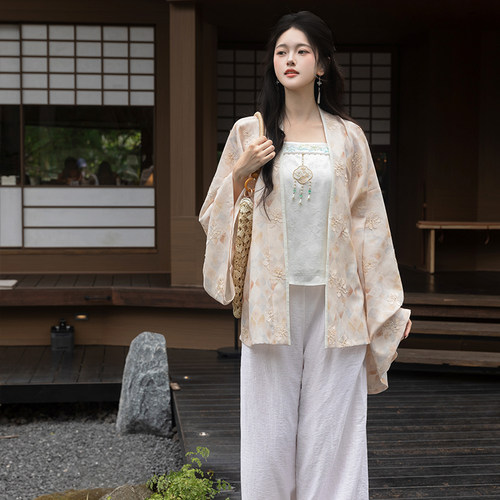 【重回汉唐山月赋】魏晋北朝褶衣汉服新中式衬衫上衣日常款女成人