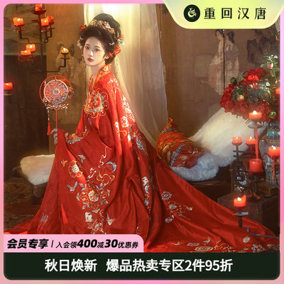 重回汉唐佳偶天成汉服婚服