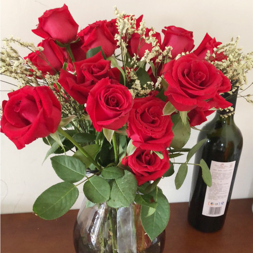 鲜花花束红玫瑰情人节礼物