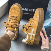 男鞋 百搭运动小众港风鞋 2024新款 2024年秋季 板鞋 男小白鞋 子男潮鞋