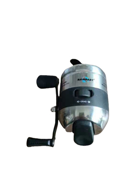 跨境射鱼轮RAMPART堡垒SY25鱼镖轮不锈钢跟线器内走线封闭渔线轮