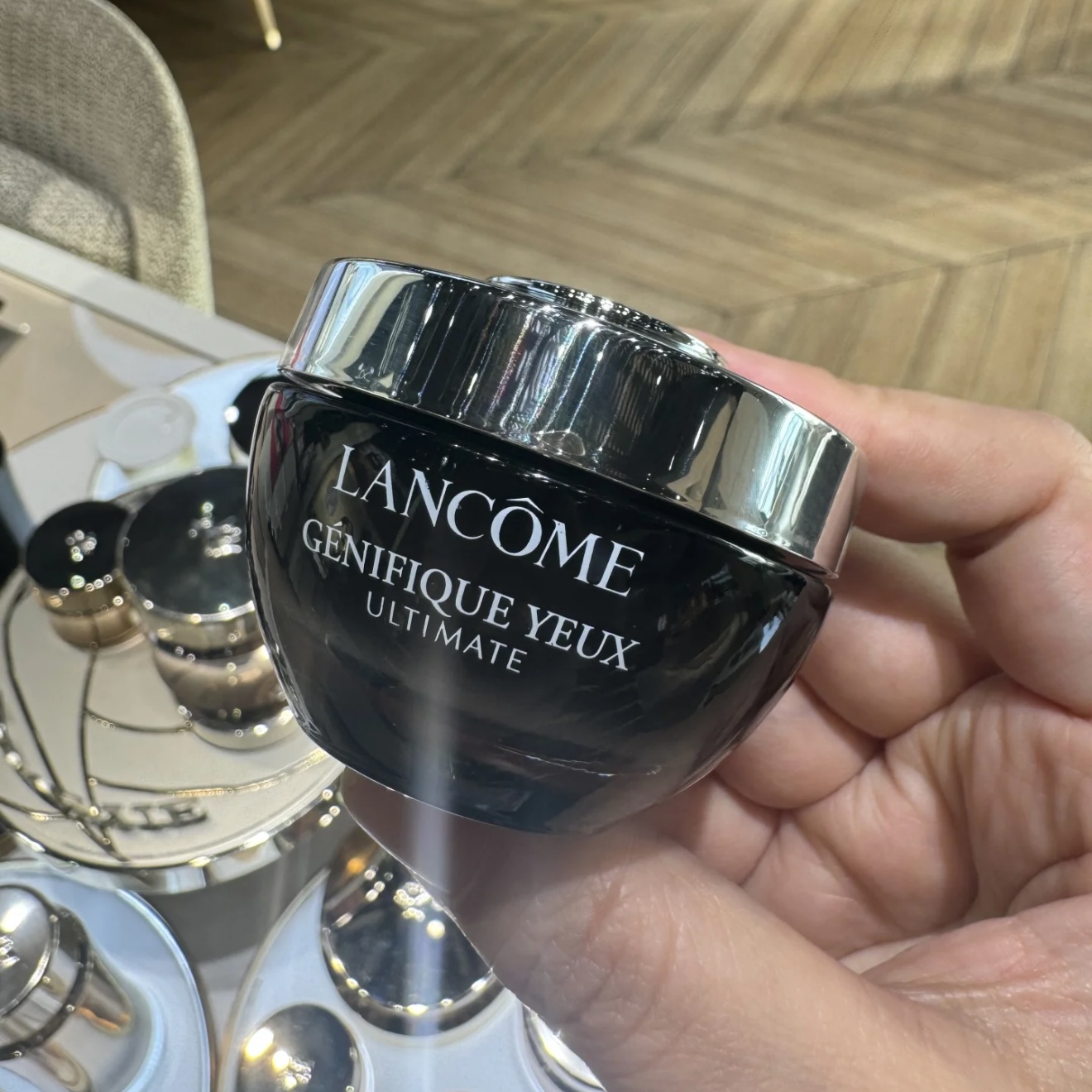 乐妆洋品店  新版兰蔻基因赋活眼霜/小黑瓶精华眼膜霜20ml超修瓶