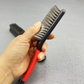 硅胶柄万毛软钢丝刷文玩核桃金刚菩提除漆除锈清理打底软硬适中